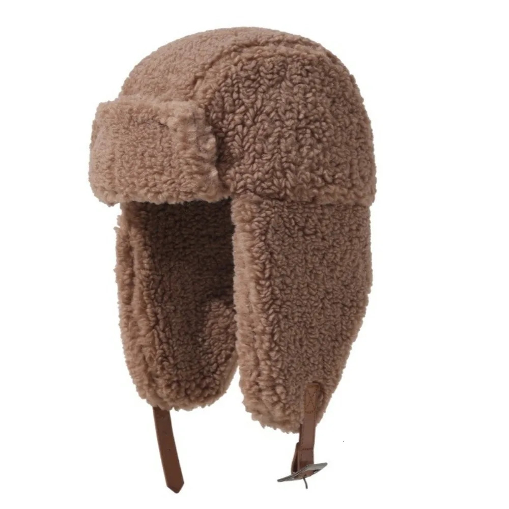 Polar Fleece Lei Feng Hat Windproof Warm Ear Protection Hat Coldproof Hooded Hat Gift 251024