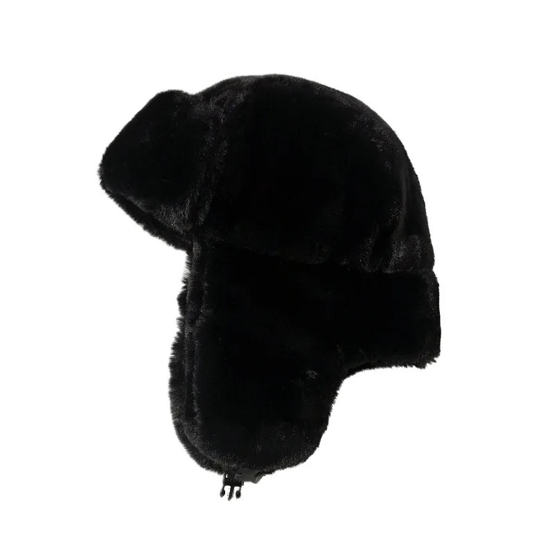 Women Bomber Hat Men Winter Korean Style Coldproof Hat Winter Riding Ear Thickened Windproof Warm Cute 251024