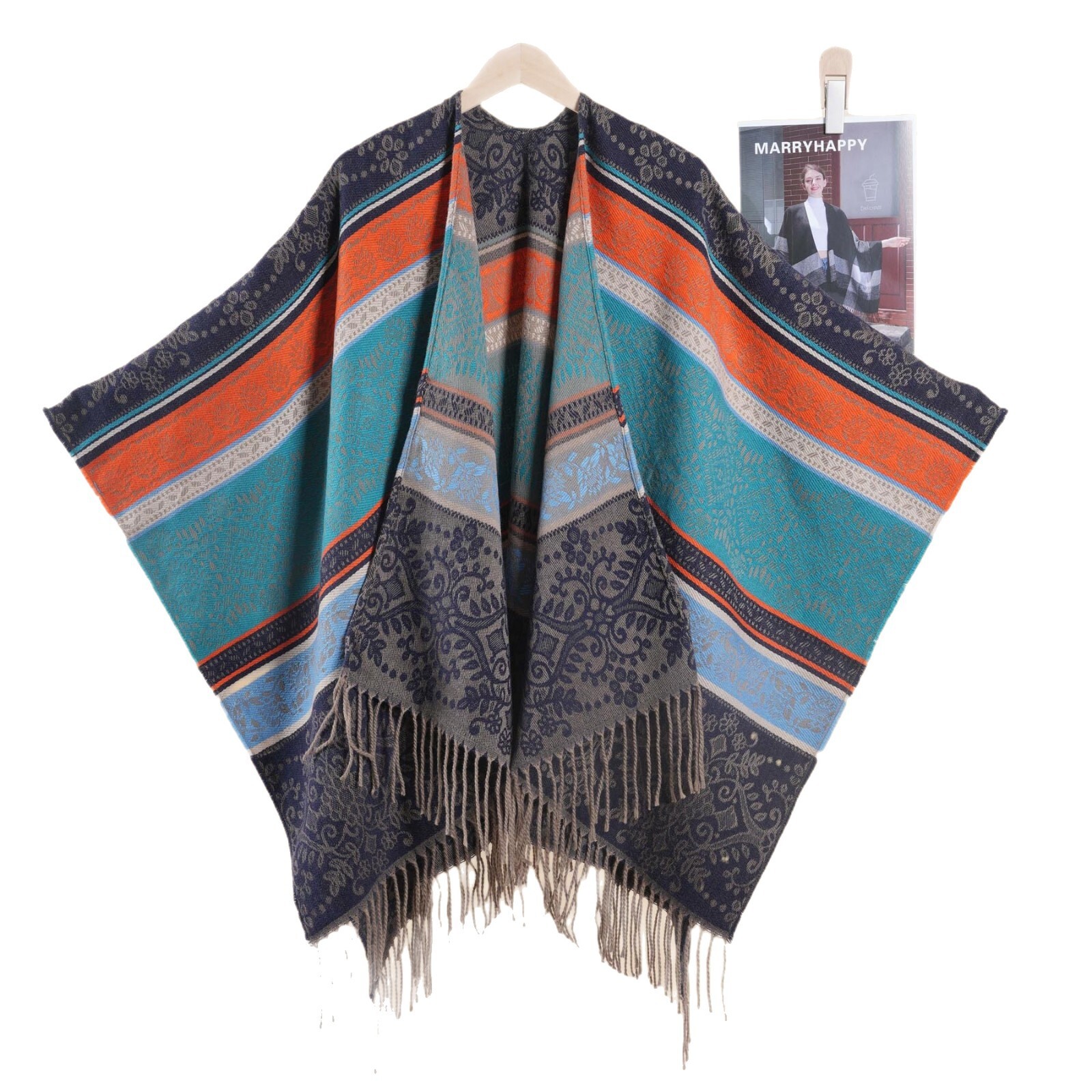 Travel Shawl for Women Qinghai Yunnan Travel Photography Atmosphere Cape Popular Cloak