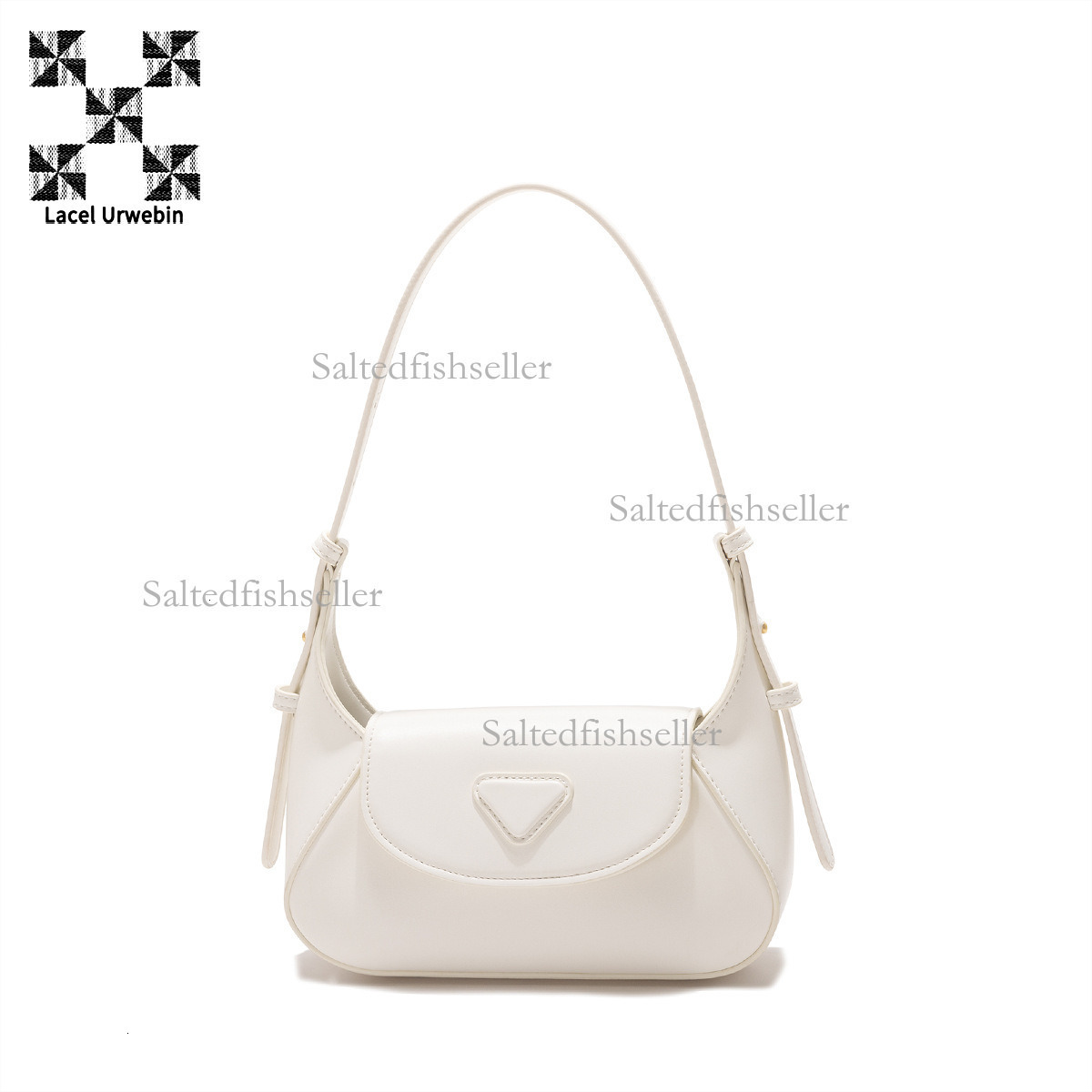 Lacel Urwebin Light Luxury Style Designer Women's Bag Dopamine Dressing Urban Minimalist Underarm Stick Bag Daily Versatile Single Shoulder Cross