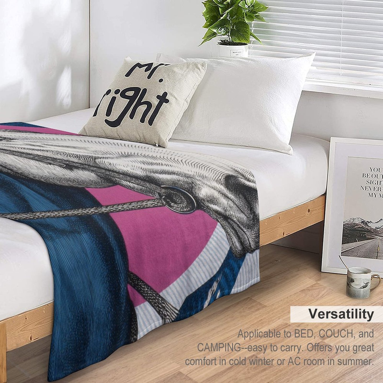 H Designer Horse blanket blanket throw cashmere vibration blanket copert Home Travel Throw Summer Air Conditioner Beach home bedding blankets throws H
