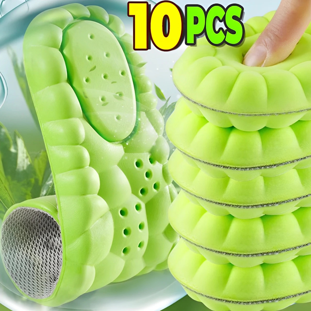 4D Soft Sport Insoles for Men Women High Elasticity Insole Running Shoes Pad Deodorant Orthopedic Arch Support Insert Cushion251020