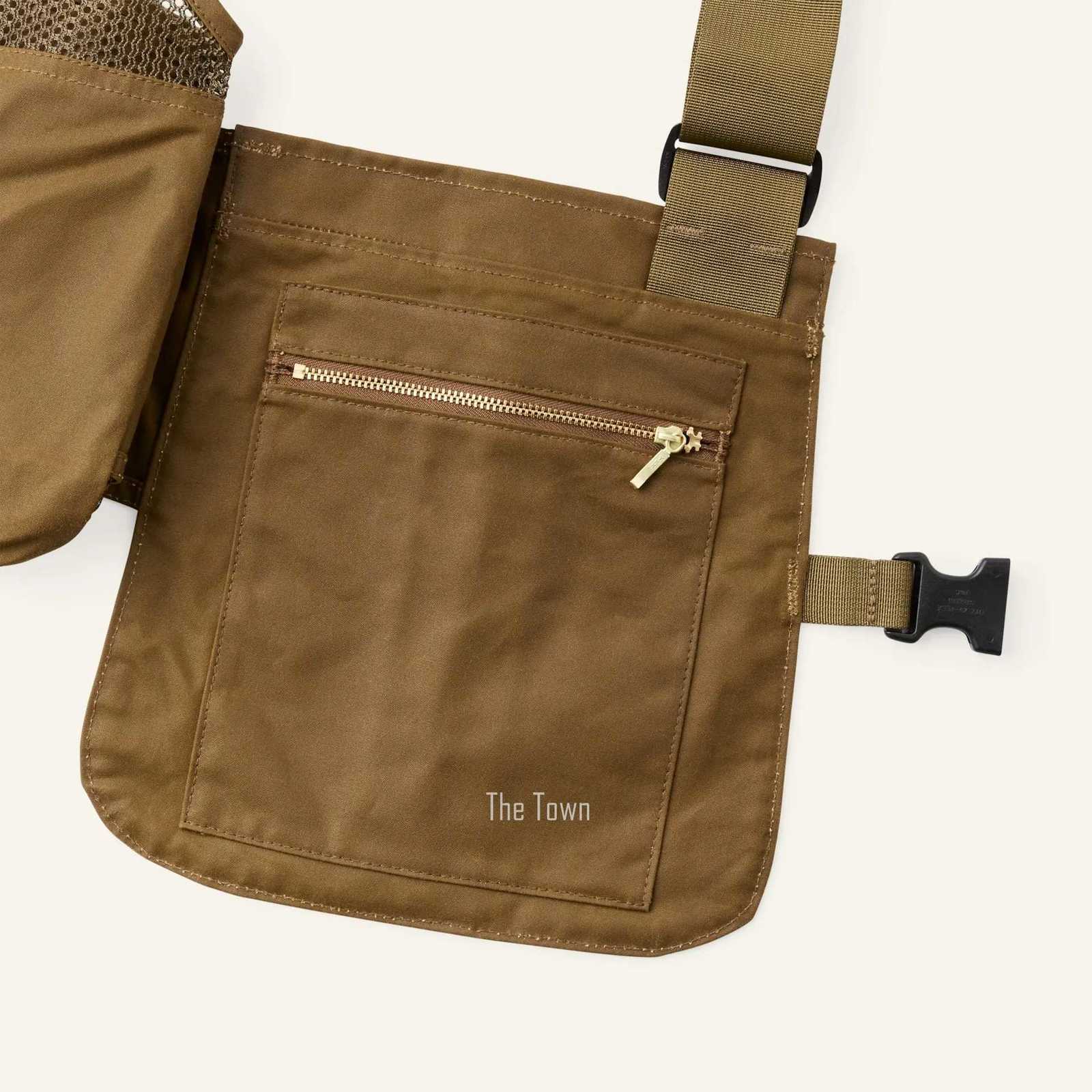 Oil Waxed Canvas Fishing Hunting Gear Vest For Outdoor Sports And isure Activities Y251022