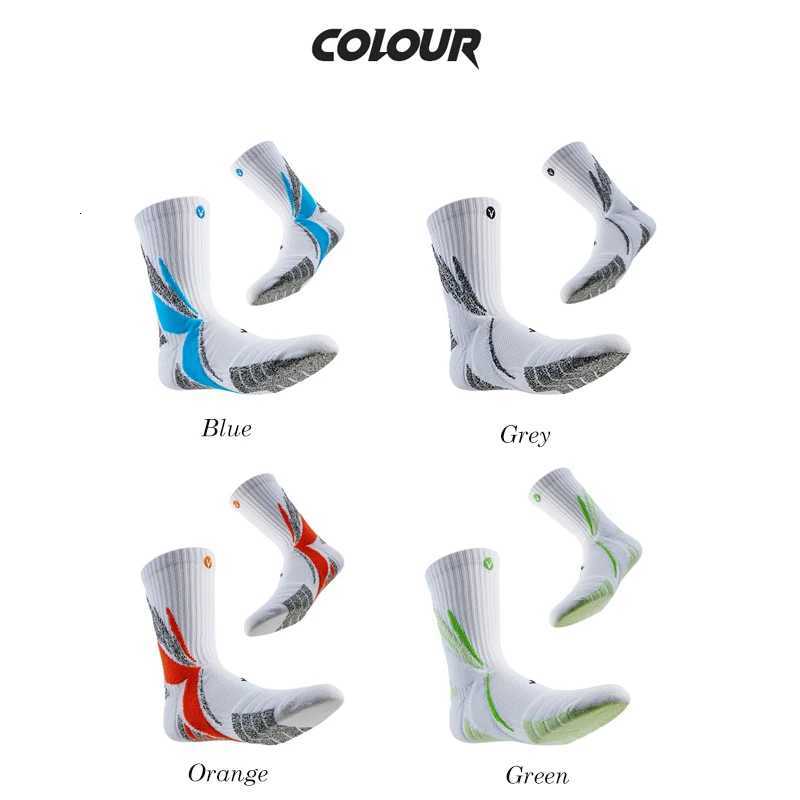 3 Pairs Pack Professional Basketball Socks for Men Thick Non Slip Outdoor Cycling Climbing Running Socks Breathable Y251024