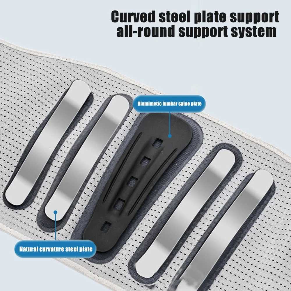 Adjustable Waist Support with Ergonomic Lumbar Pad for Spinal Alignment Sciatica Scoliosis and Herniated Discs for Men Women Y251025