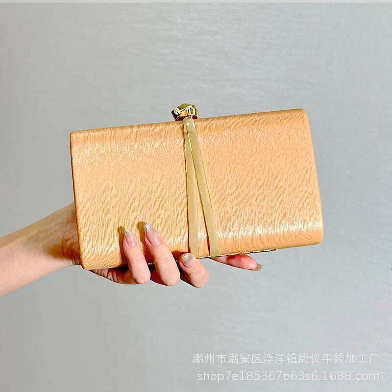 Designer Bags Dinner Cosmetic European And American Nightclub Women's Small Hardware Chain, Dress Bag, Light Luxury Bag