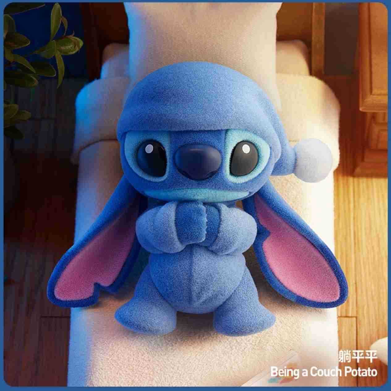 Disney POPMART Bubble Stitch Emotion Series Figurine Blind Box Decoration 3D H251025