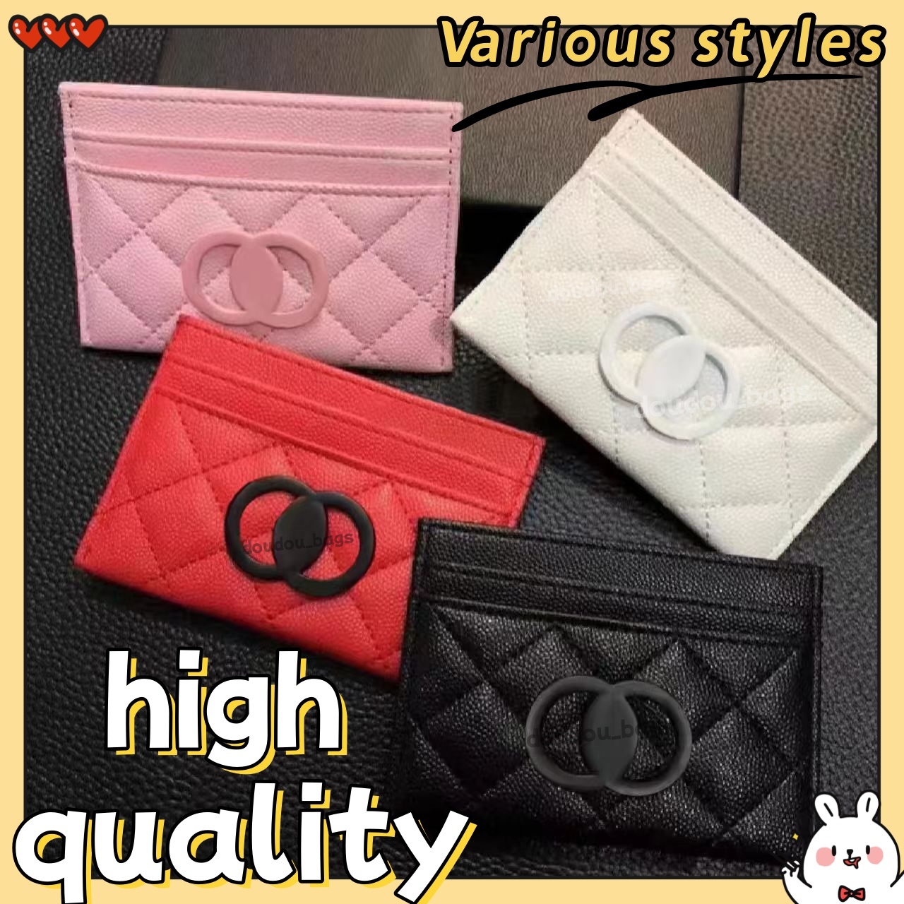 designer luxury wallet women mens wallet designer for men card holder chaneilywallet men Money Wallets small purse wallet Bags Cards Bag Mini bus card Wallet