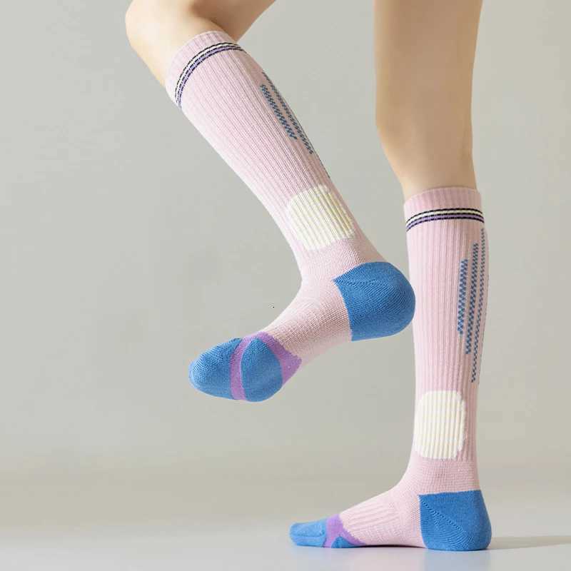 14 Pairs Women Four Season Fitness Pressure Socks Fashionable Compression Running Basketball Jumping Rope Elastic Calf Socks Y251024