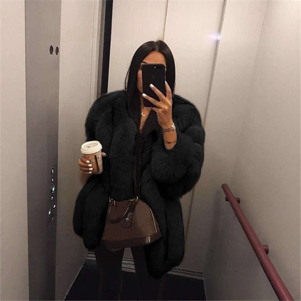 Street Coat Tocas Fox Casual Fur Style Women's Clothing