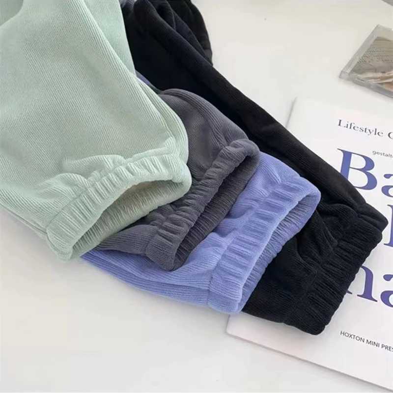 Winter Thick Warm Women Harem Pants 4Xl Oversized Casual Elastic Waist Velvet Sweatpants Female Solid Fleece Jogging TrousersT251025