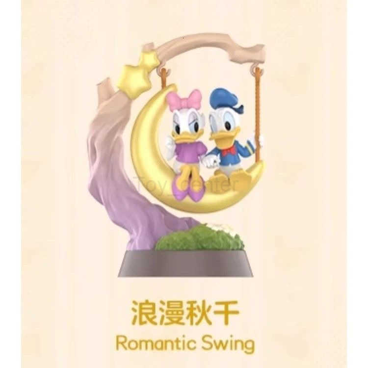 Disney POPMART Mickey Family Dreamy Scene Figurine Blind Box Toy Gift Decoration H251025