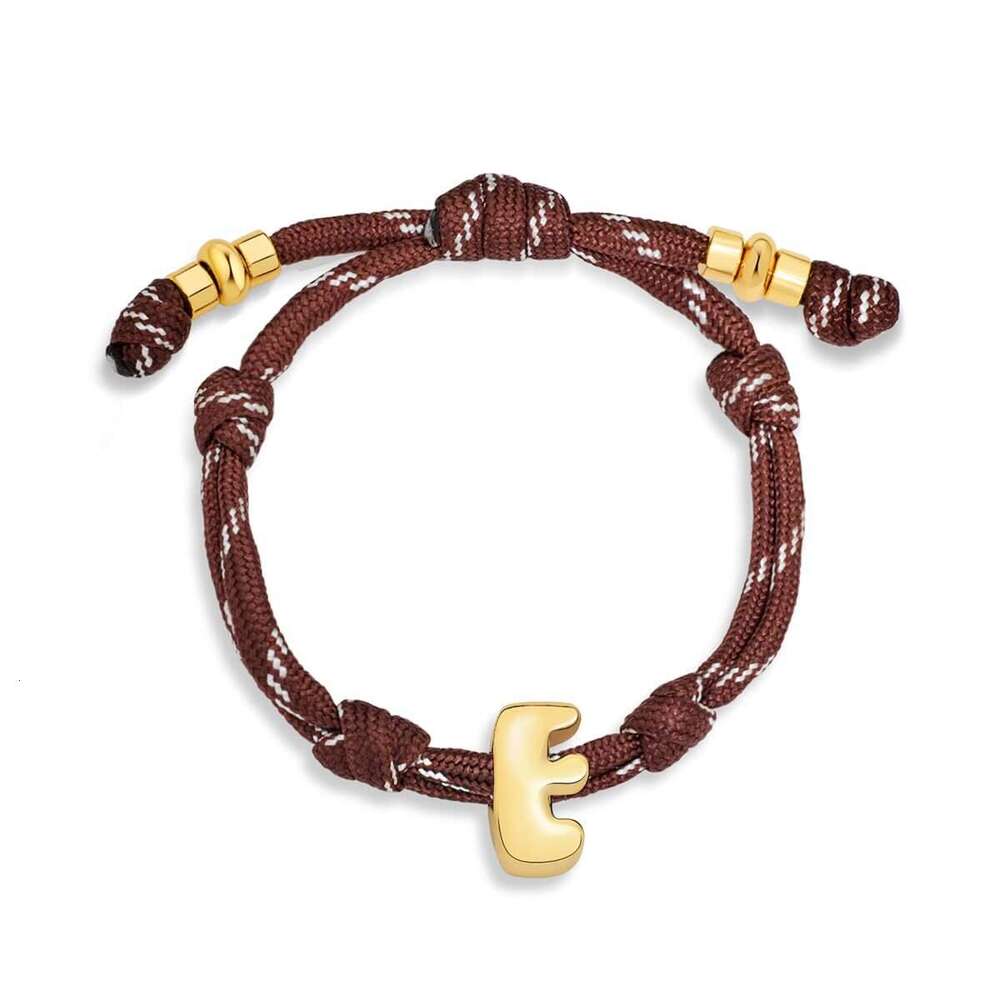 New 26 Letter Braided Unisex Fashion Adjustable Bracelet Jewelry