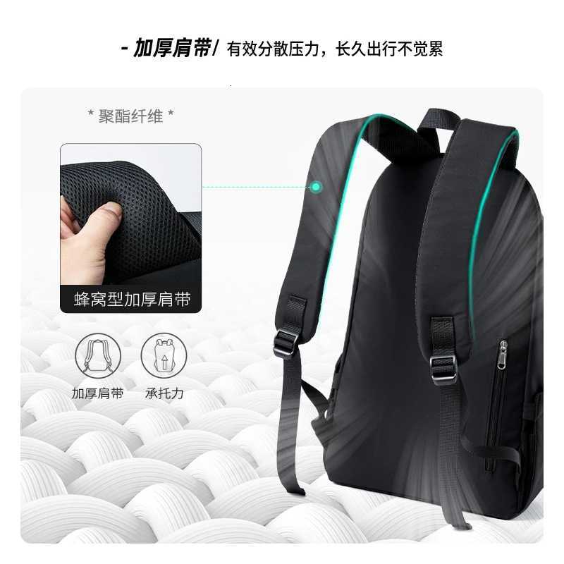 Ultra minimalist Lightweight Laptop Backpack Men Women Casual Waterproof Outdoor Travel Sport Rucksack Youth Teenage School Bag W251025