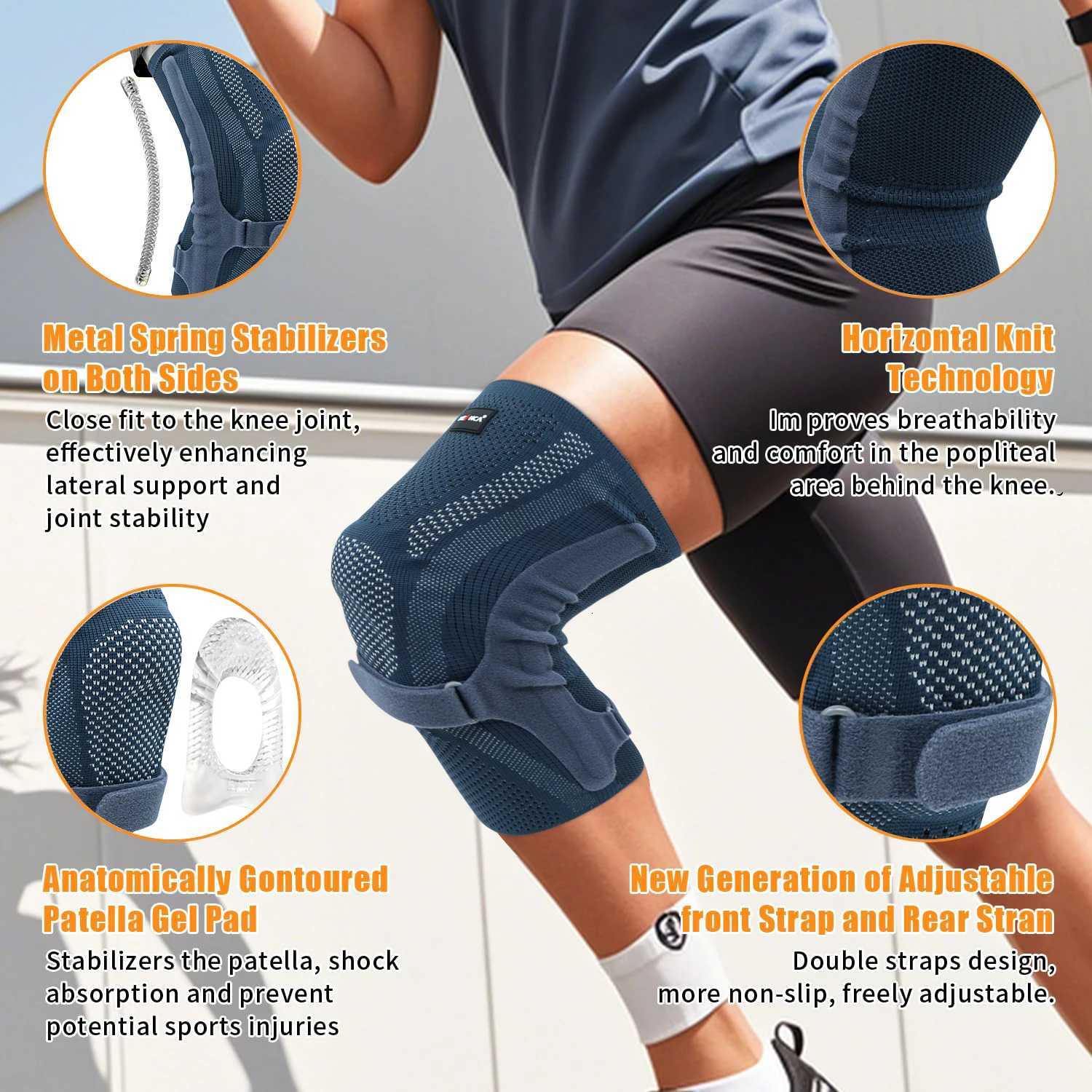 NEENCA Knee Brace with Patella Pad Side StabilizersKnee Compression Sleeve Support for Women and Men ACLPCL Running Sports Y251024