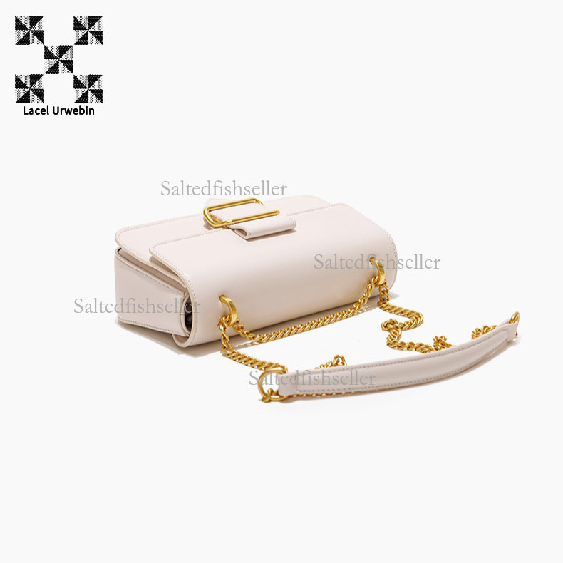 Lacel Urwebin Designer Fashion Women's Bag Luxury New Urban Simple Underarm Small Square Bag Stylish Ins Single Shoulder Cross Shoulder Chain Bag