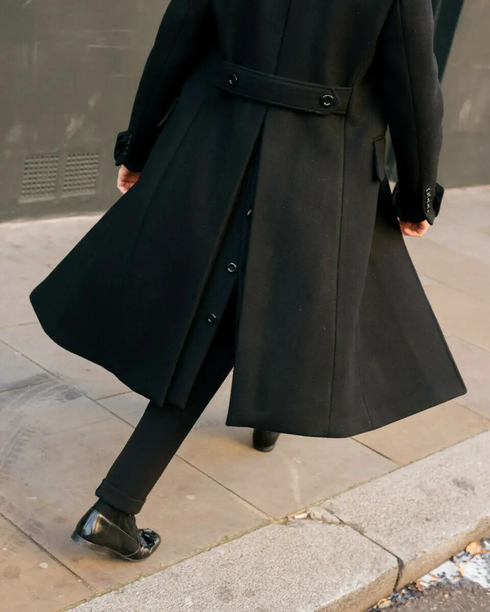 Men Long Coat Double Breasted TailorMade Woolen Blend Winter Warm Overcoat Tailored Blazer Men Suits 251023