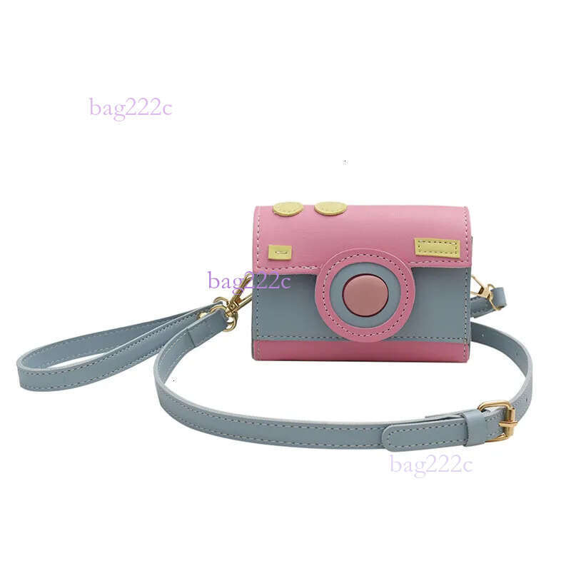 Camera Unique Design PU Shoulder And Crossbody Personality Color Matching Compact Hand Bags For Women Fashion New H6.25#26
