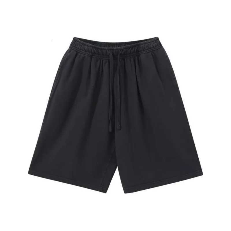 5 colors 100 cotton mens pull rope high waist loose fashion casual large size shortsXJ251025