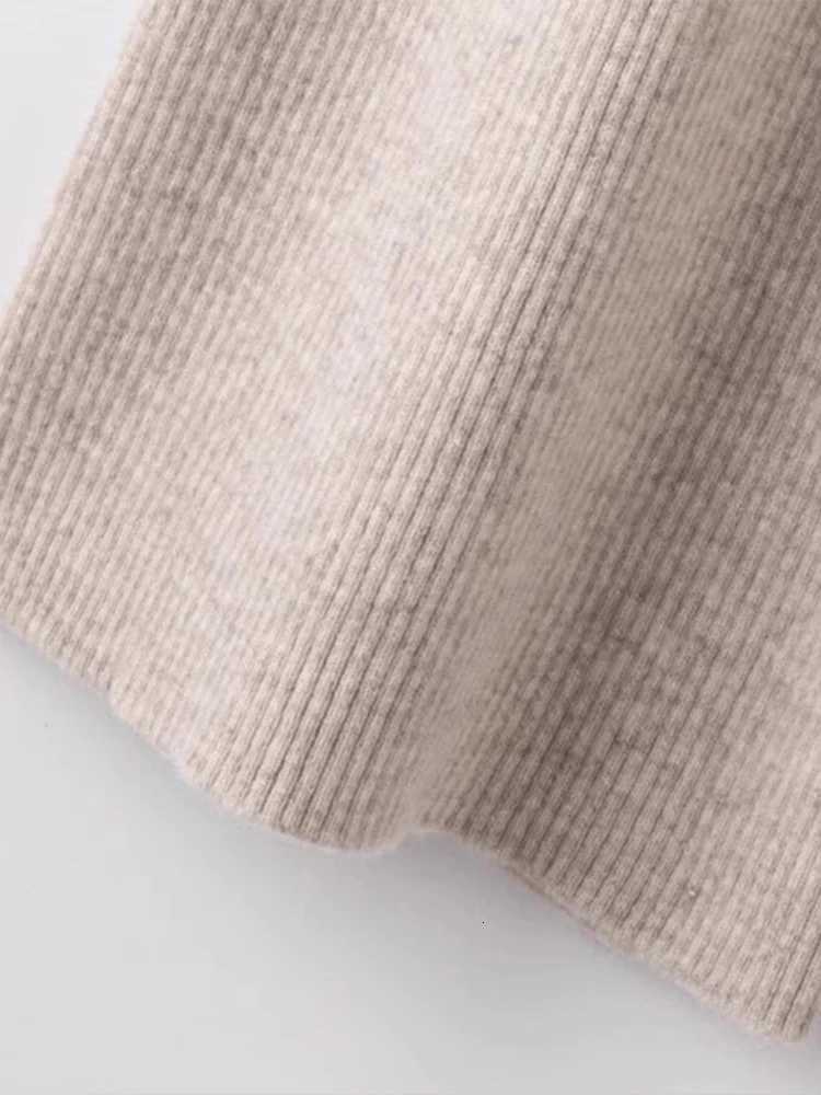 Cashmere Knitted Wideleg Pants Womens Autumn Glutinous Rice High Waist Drape Straight Casual Mopping Towel Pants ThickenedT251025