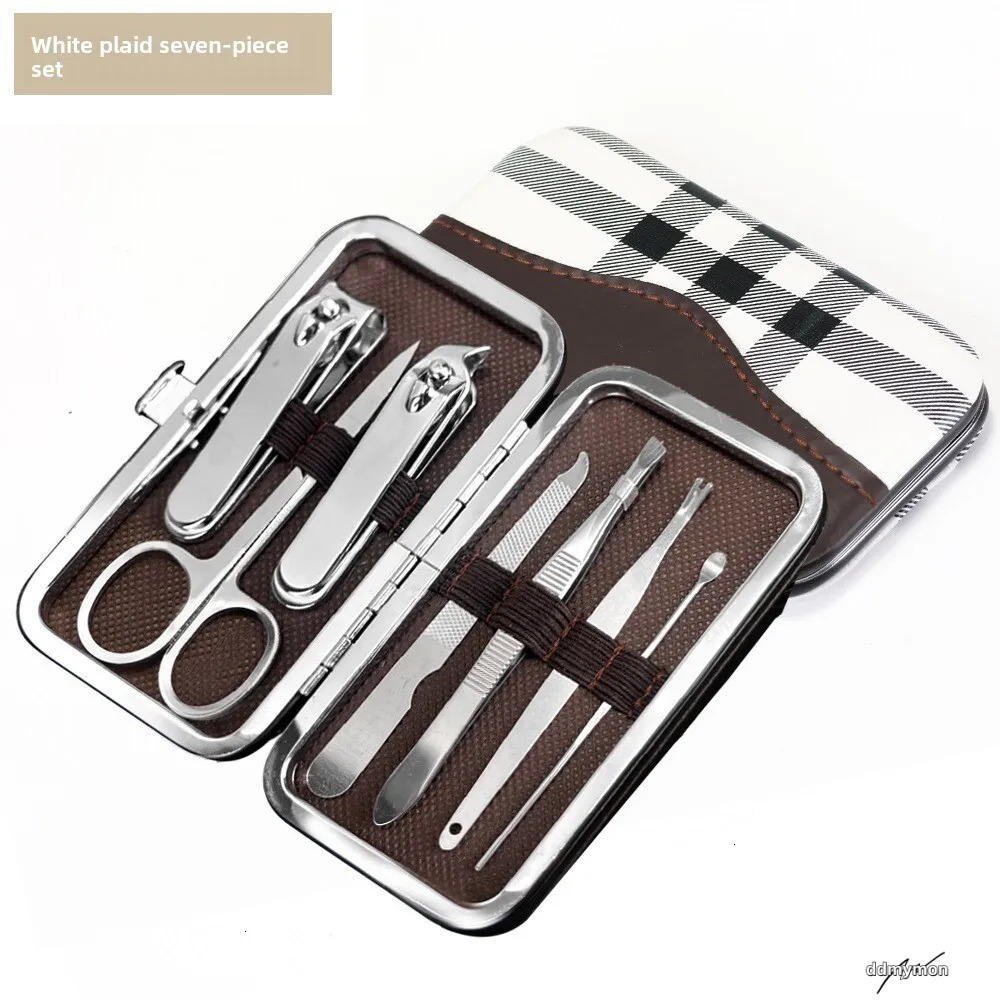 Complete Manicure Set: Round Tail Contouring Clippers, Nail Cutter, And Beauty Tool Kit Ddmymon