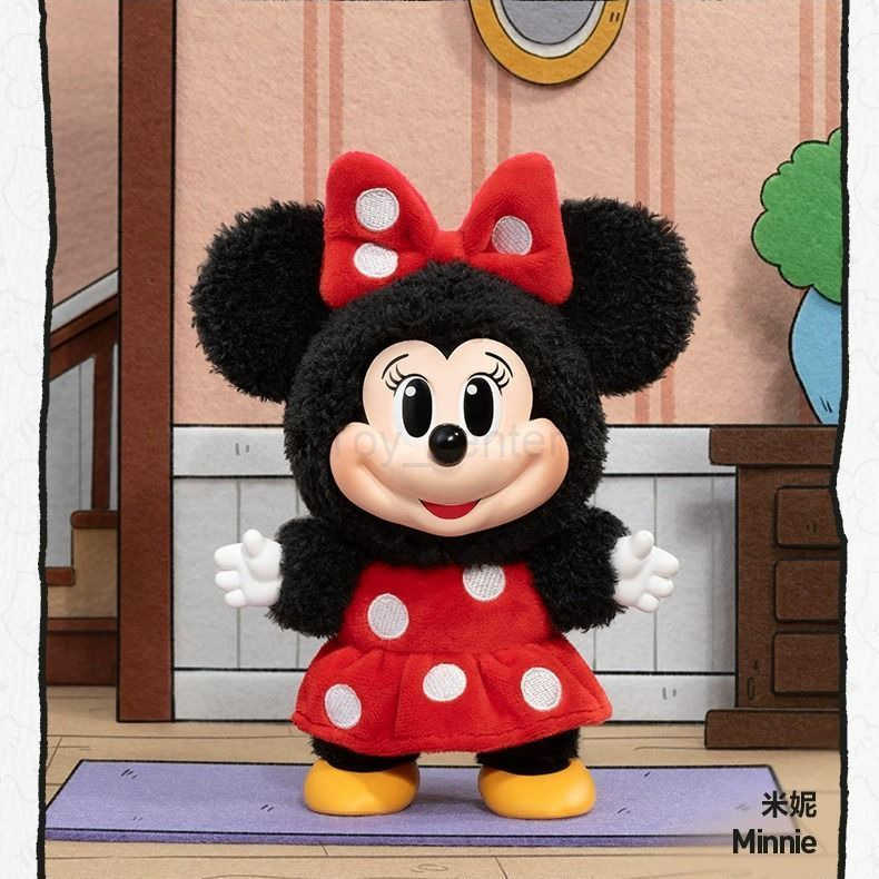 Disney POPMART Bubble Mart Mickey Family Cute Together Pendant Series Figurine Vinyl Blind Box Gift Ornament H251025