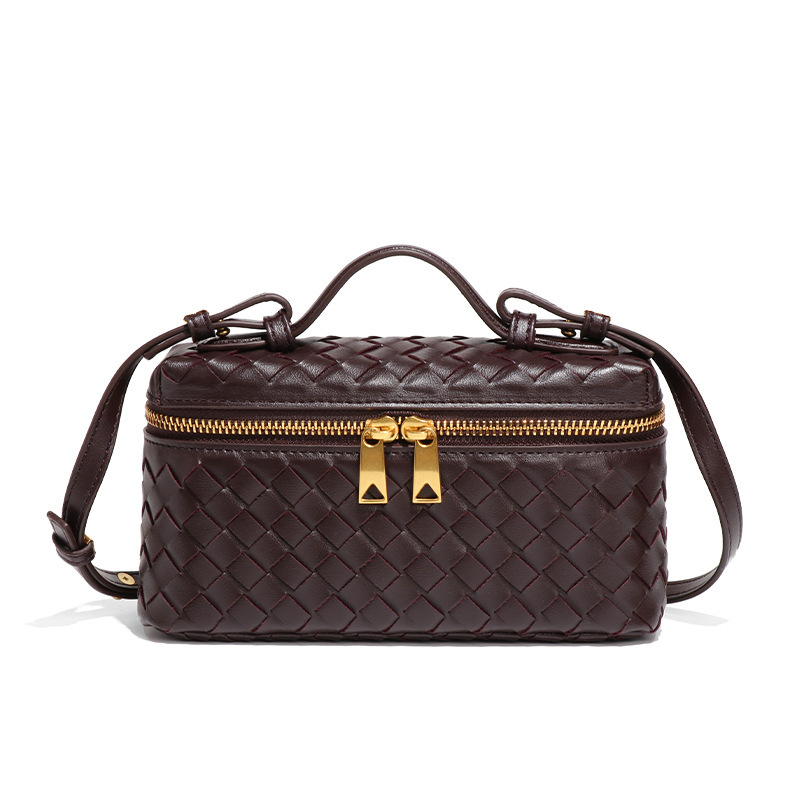 Luxury Brand Designer Bag Handwoven Fashion Box Bag B Brand Spring Summer New Single Shoulder Handheld Crossbody Lunch Box Bag