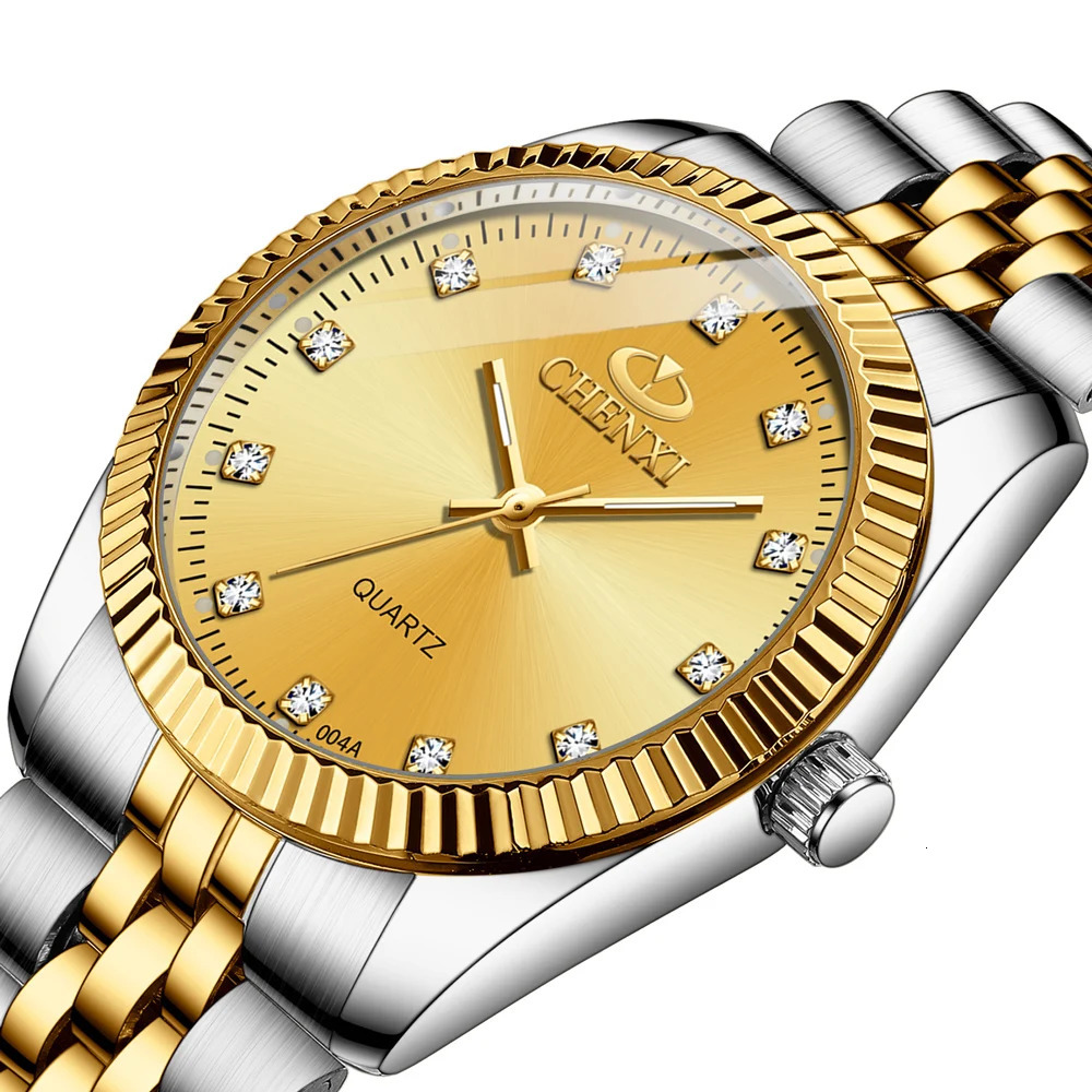 CHENXI Super Womens Watch Quartz Golden Stainless Steel Small Dial Charm Dress Trendy Wristwatch for Fashion La 251021