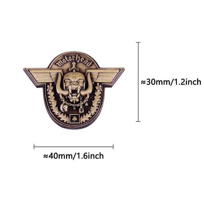 Hammered Album Inspiration Badge Rock Music Brooch Music Fans Gift Accessories J251115