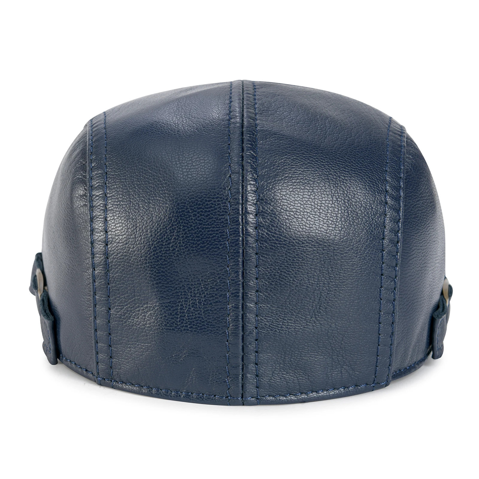 VOBOOM Mens Genuine Lambskin sboy Cap Leather Hat Adjustable Beret Caps Classic Golf Flat Ivy Cap Gatsby Driving Fishing Hat 251021
