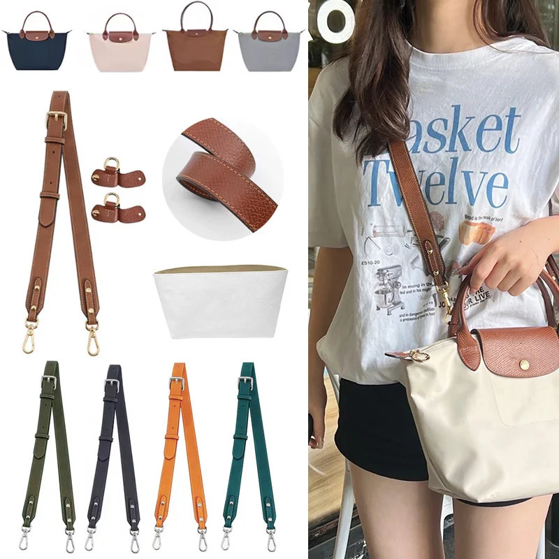 HAVREDELUXE Purse Straps For Longchamp Replacement Crossbody Bags Handbag Wide Leather Adjustable 251022