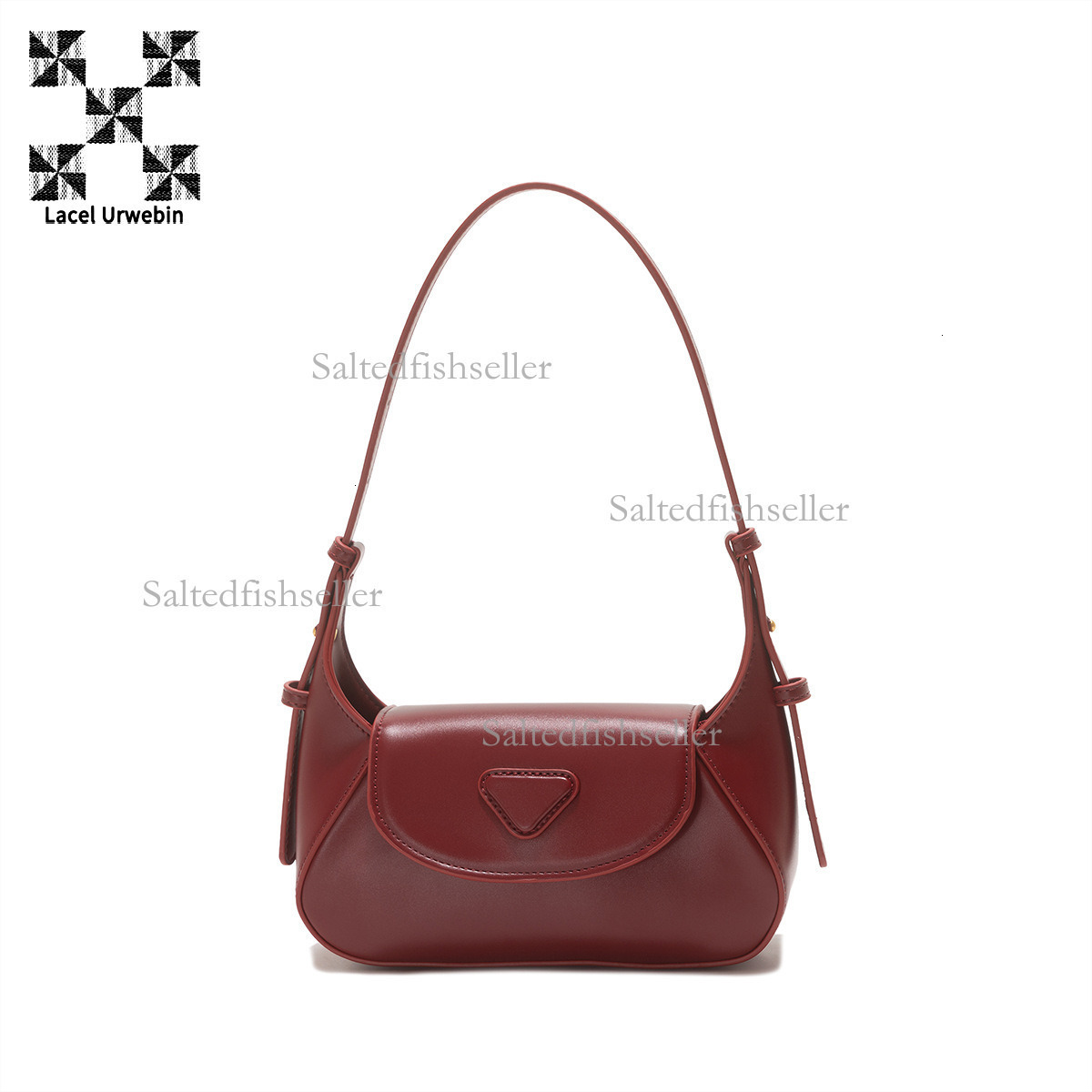 Lacel Urwebin Light Luxury Style Designer Women's Bag Dopamine Dressing Urban Minimalist Underarm Stick Bag Daily Versatile Single Shoulder Cross