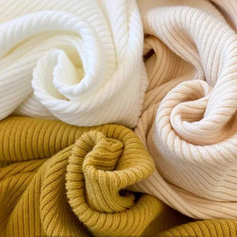 2025 Autumn Winter Sweater Women Knitted Ribbed Pullover Long Sleeve Turtleneck Slim Jumper Soft Warm Pull Femme SweaterT251025