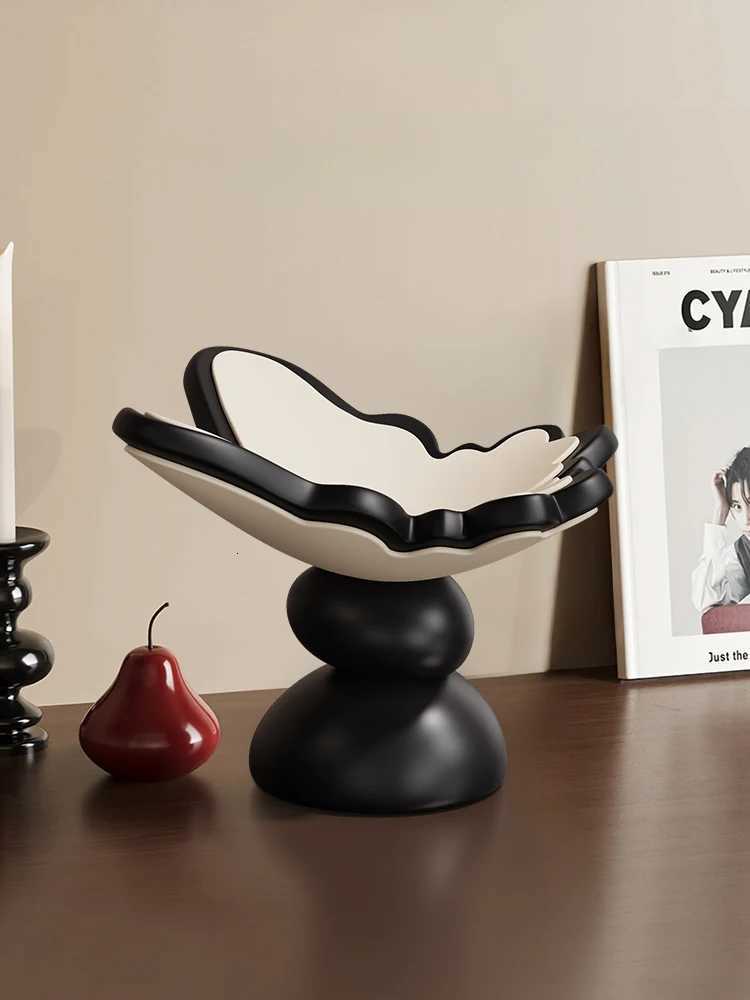 Resin Handicrafts Storage Tray Simated Shape Geetric Tray Desktop Storage Container Fruit Platter He Decoration Y251025