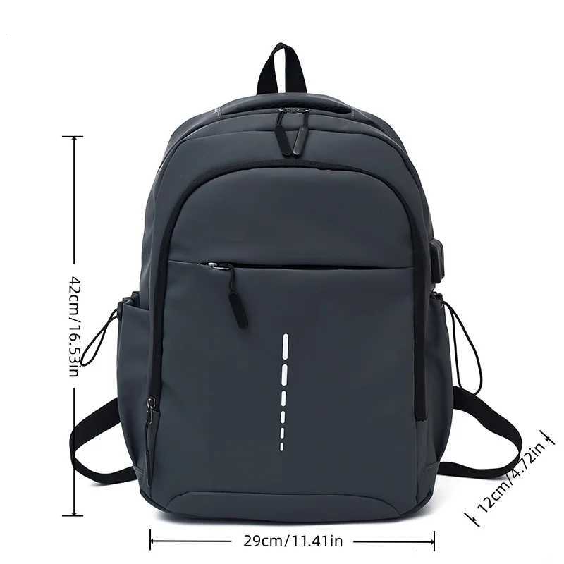 Backpack with zipper opening design a versatile backpack for daily commuting W251025