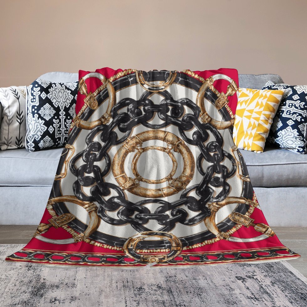 H Designer Horse blanket blanket throw cashmere vibration blanket copert Home Travel Throw Summer Air Conditioner Beach home bedding blankets throws H