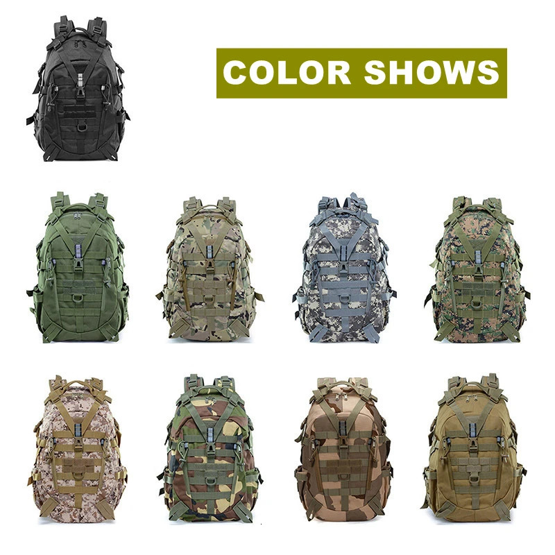25L 900D Nylon Waterproof Backpack Outdoor Military Rucksacks Tactical Sports Camping Hiking Trekking Fishing Hunting Bag 251021