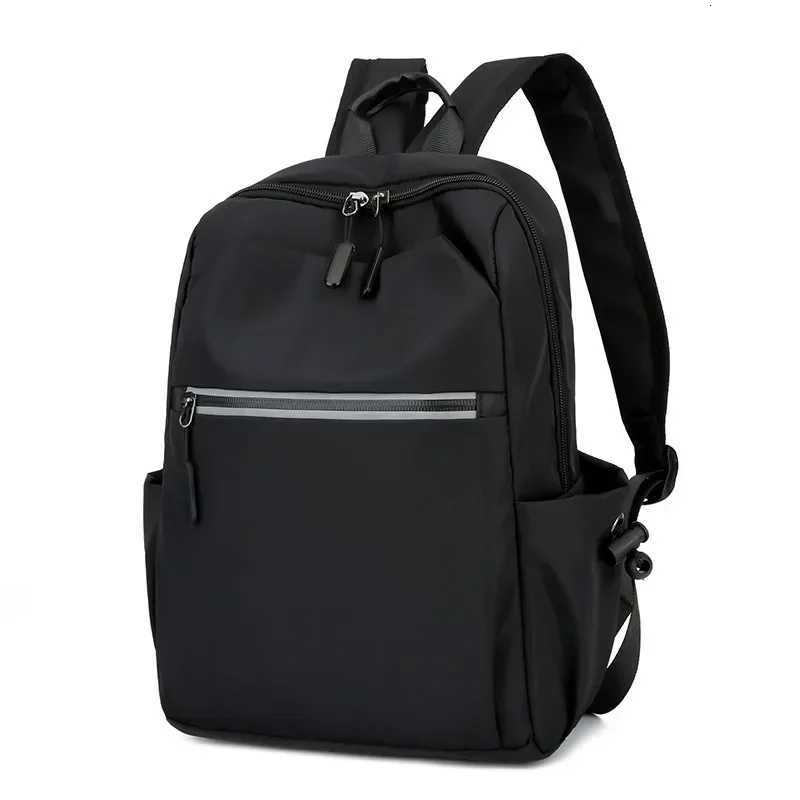 Mens Mini Backpacks Oxford Cloth Laptop Backpack for Men 2025 Small Business Man School Travel Waterproof Student Male Rucksack W251025