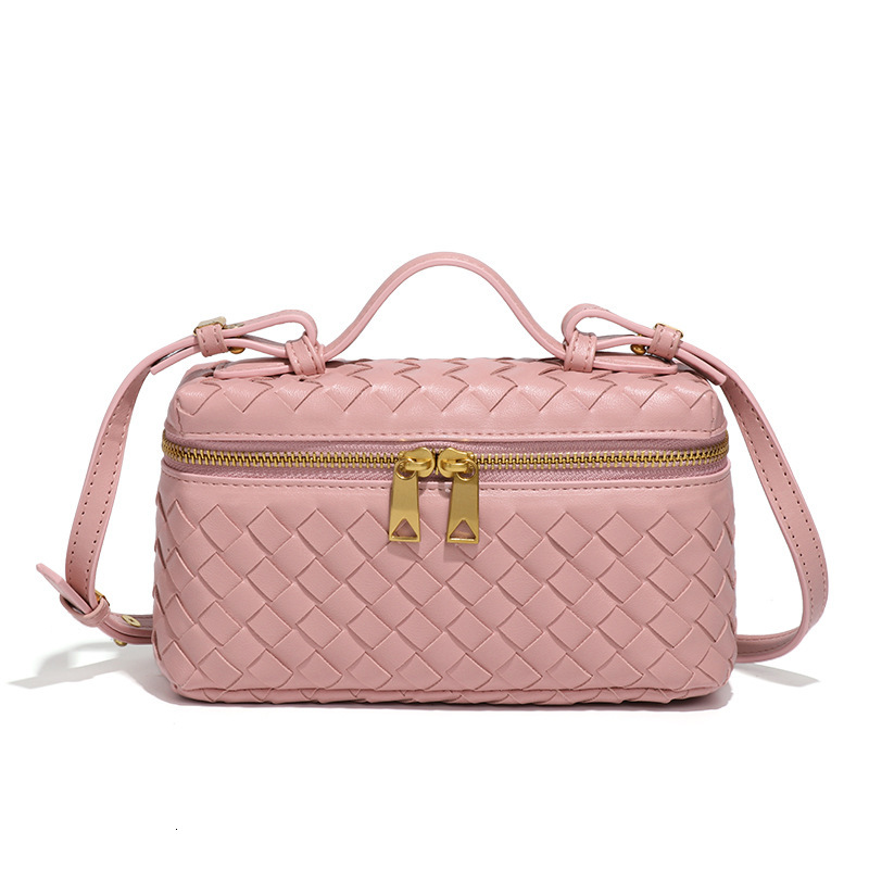 Luxury Brand Designer Bag Handwoven Fashion Box Bag B Brand Spring Summer New Single Shoulder Handheld Crossbody Lunch Box Bag