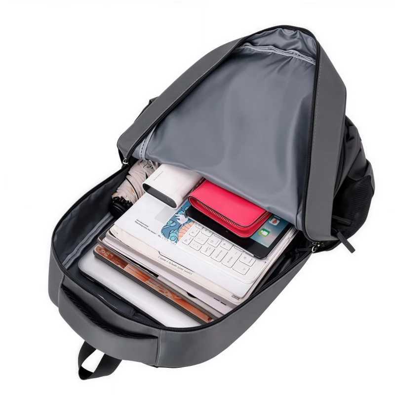 Oxford Cloth Backpack With Adjustable Shoulder Straps Waterproof Large Capacity Daily Commuting Computer Bag Casual Backpack W251025