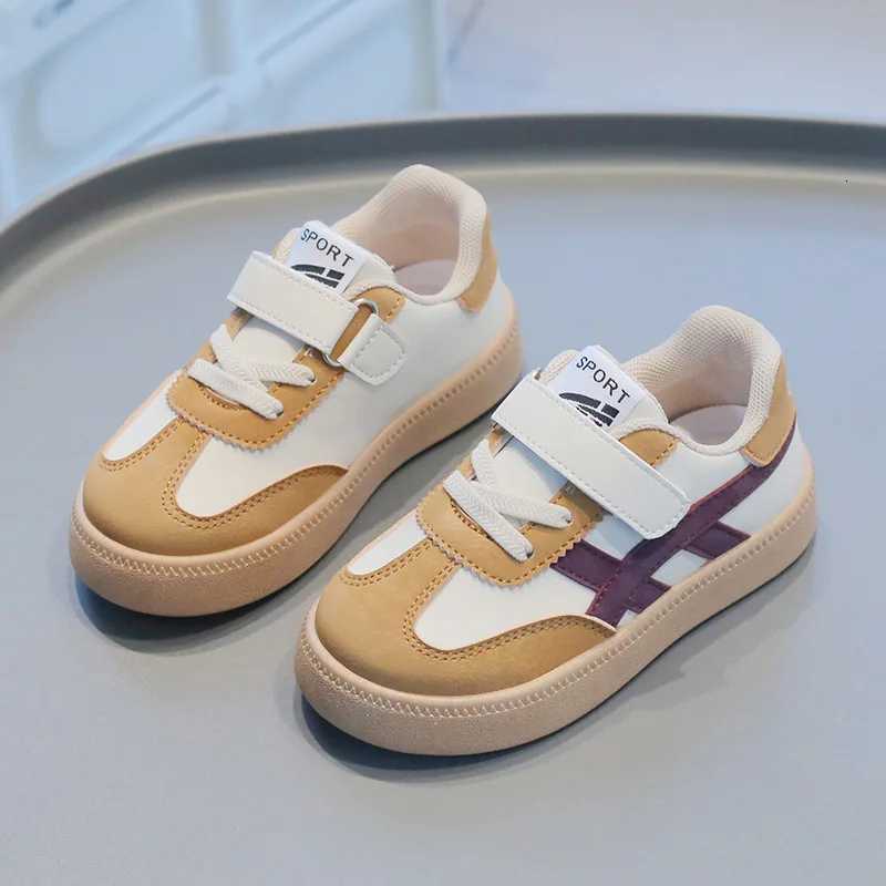 Spring Autumn Children Fashion Soft Sole Low Top Sneakers Boys Casual Board Girls German Training Shoes C260130