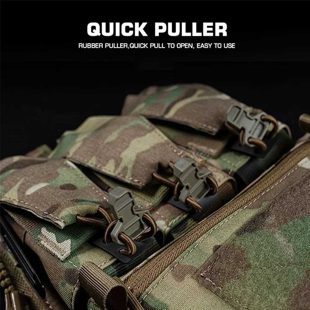 Assault Adapt Banger Panel Zip On Rear Pack Tactical Vest GP Pouch FCPC V5 Plate Carrier Accories Bag Multitools ket Y251022