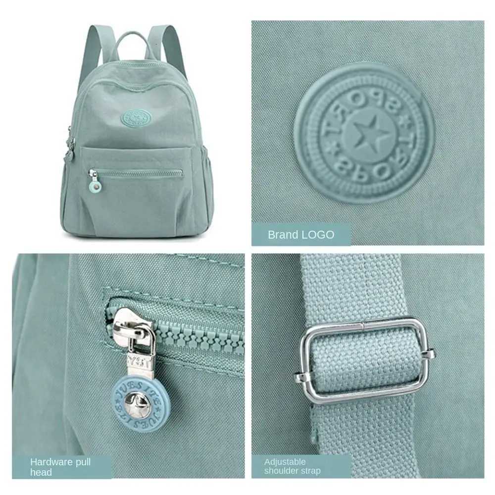 Casual Large Capacity Shoulder Bag Student Waterproof Lightweight Mini Rucksack Wearresistant Small Backpack Travel W251025