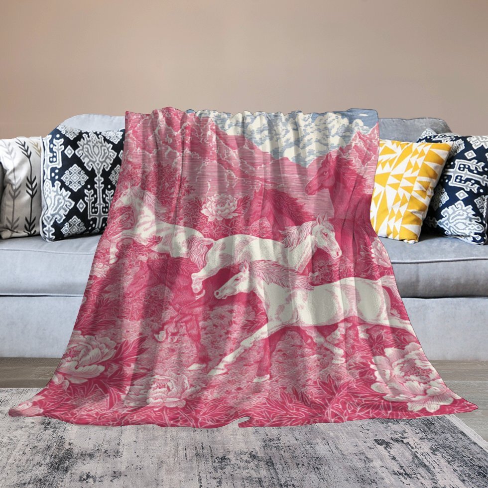 H Designer Horse blanket blanket throw cashmere vibration blanket copert Home Travel Throw Summer Air Conditioner Beach home bedding blankets throws H