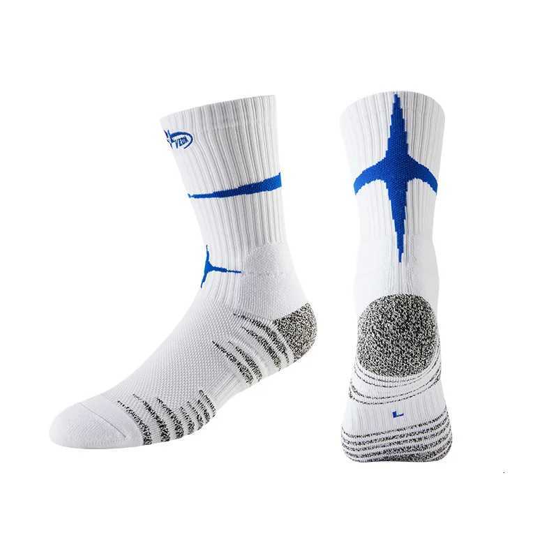 Towel Bottom Basketball Socks for Men Women Non Slip Ankle Support Long Tube Breathable Football Socks Unisex Y251024