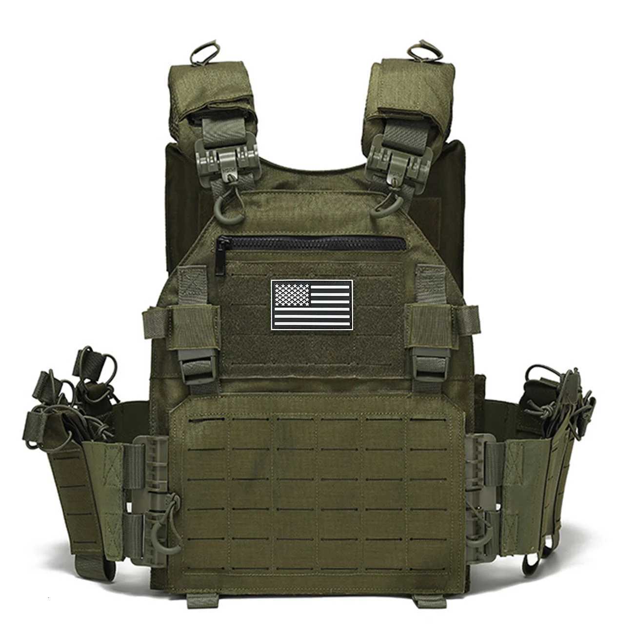 Quick rease hunting vest with chest zipper antitht bag MOL modular expansion breathab elastic vest Y251022