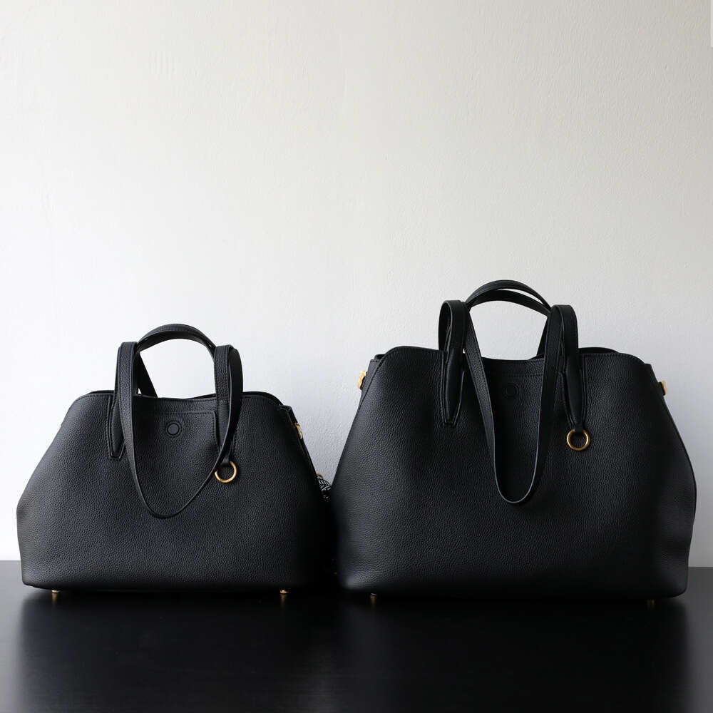 Niche Light Luxury Fashion Versatile Capacity Tote For Women Commuting Casual Shoulder Handbag Top Layer Cowhide Large Bag High Quality High Quality