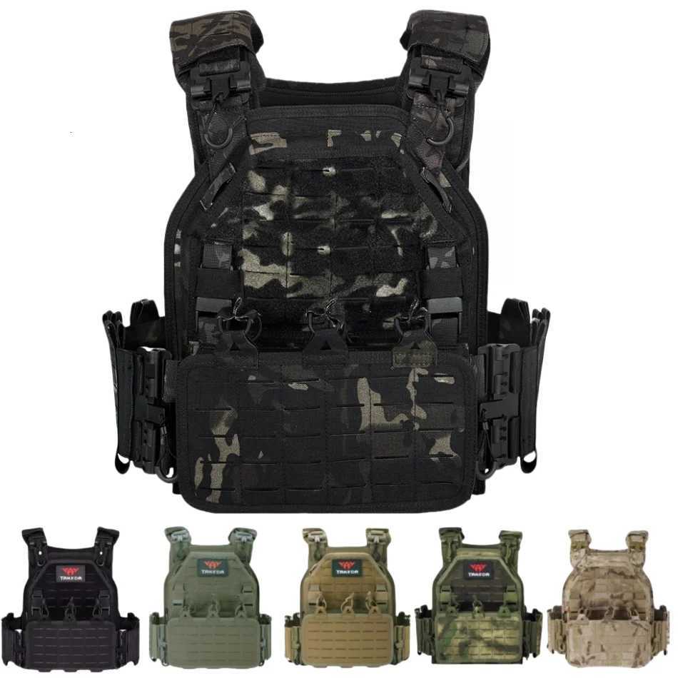 YAKEDA Light Weight Quick Rease Combat Plate Carrier 1000D Nylon Mol Chaco Tactico Tactical Vest Black Y251022