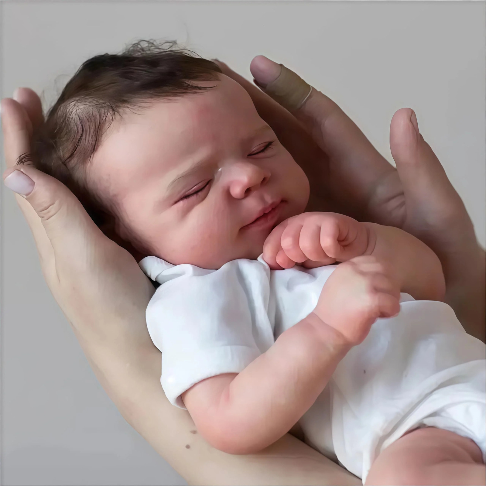 Risbecko Lifelike 48cm Finished Reborn Doll Like Real Baby Handmade Art Doll 3D Painted Skin With Visible Veins Vinyl Limbs 251020