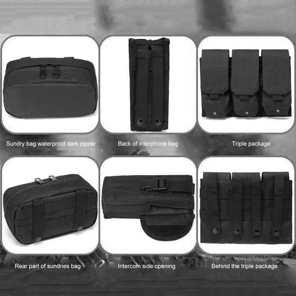 Nylon Chest Rig Tactcal Vest Body Armor Hunting Vest Carrier Airsoft Accories Outdoor CS Hunting Equipment Y251022